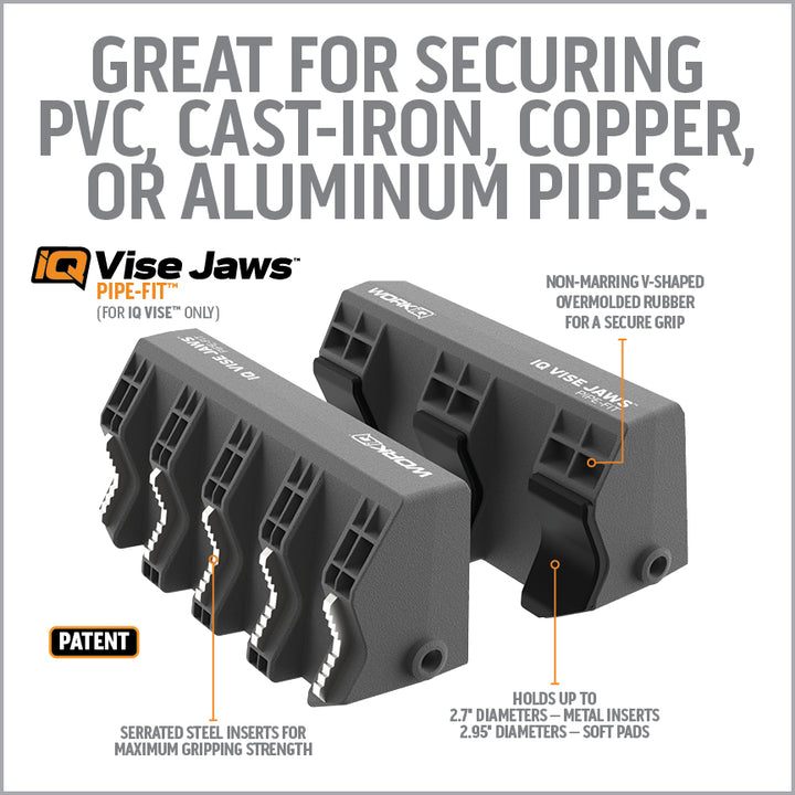 IQ Vise Jaws™ – Pipe-Fit™